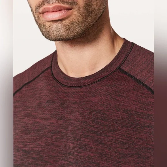 NWOT Lululemon Metal Vent Tech Short Sleeve - Caliente / Black - Picture 2 of 9